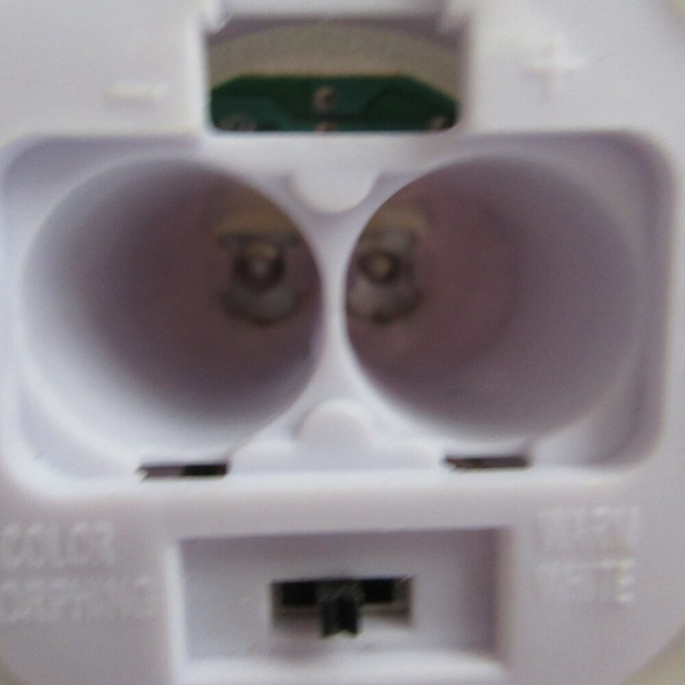 Lightscapes Porcelain Snowflake Christmas Ornament Light Color Changing WORKS - Picture 6 of 11